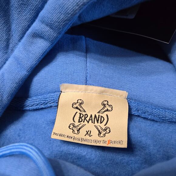 Brand X Dennis Rodman “The Worm” Sz XL Limited Edition NBA Streetwear Hoodie - Picture 2 of 10